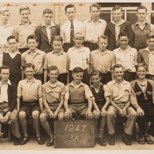 Class Photo 3A – 1947