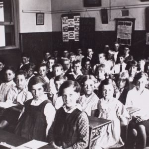 Class Photo 4th Teacher Mr Macauley – 1934