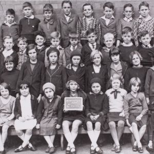 Class photo 4th class – 1930