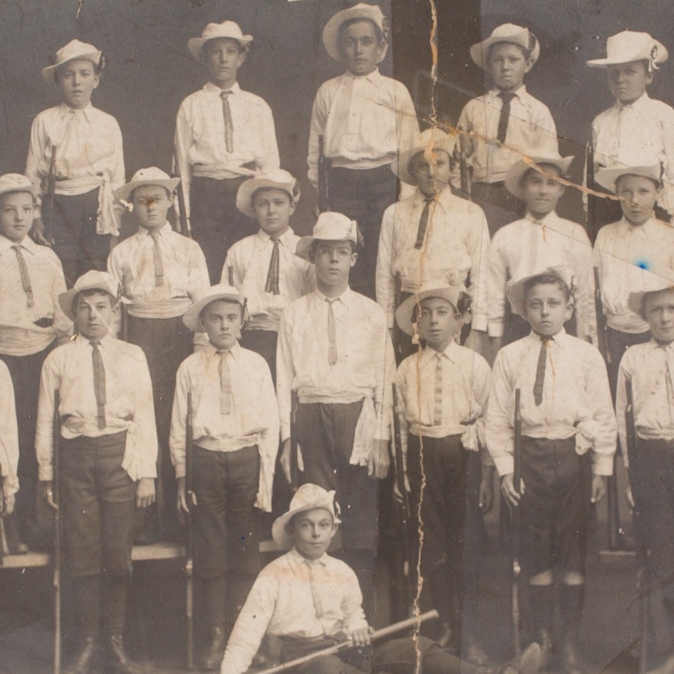 Photo - Guard of Honour for opening of Bolton Street site - 1901