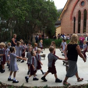 Kindergarten’s first sculptor walk